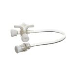 BD Connecta Driewegkraan met slang-10 cm | 100 stuks
