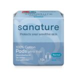 Sanature katoenen maandverband - Normaal | 10 stuks