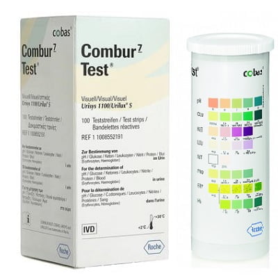 Roche Combur 7, bandelettes urinaires