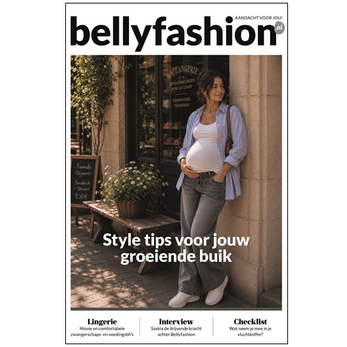 Magazine Belly Fashion-tekstversie-december-2025 BellyFashion Mini-Magazine - tips & tricks zwangerschapsmode | 90 stuks - Afbeelding 1