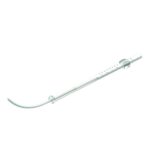 Medipharchem Hysterometer/Uterussonde Gebogen | 24 cm