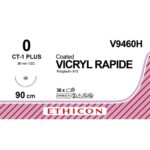 Vicryl Rapide 0 ongekleurd 90cm - CT-1 (V9460H) | 36 stuks