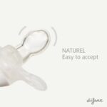 Difrax Naturel Fopspeen Newborn -2/+2mnd- Caramel | per stuk - Afbeelding 3