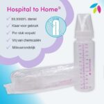 Nutricair Disposable Babyfles 240ml | 10 - 100 stuks - Afbeelding 2