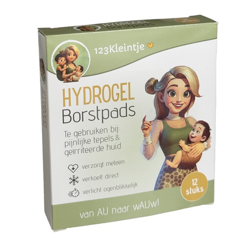 123kleintje Pads 123Kleintje Hydrogel Borstpads | 12 stuks - Afbeelding 1