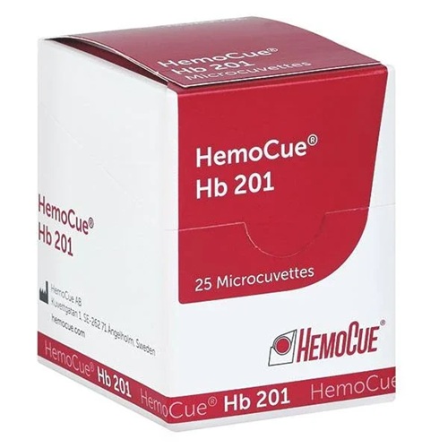 Hemocue Hb 201 Microcuvettes - Single packed HemoCue Hb201 Microcuvetten - Per stuk verpakt | 25 - 100 stuks - Afbeelding 1